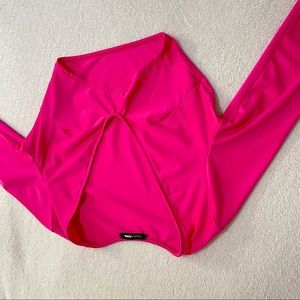 Neon pink long sleeve